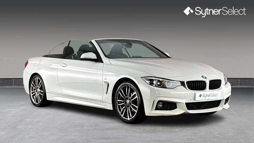 BMW 4 Series 420I M Sport Professional Media White