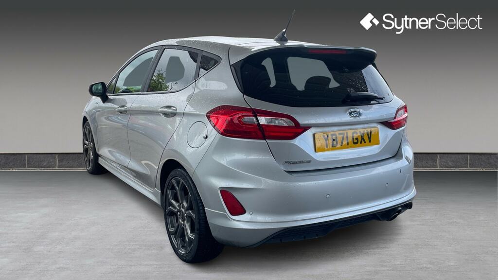 Ford Fiesta 1.0 Ecoboost 100 St-line Edition YB71GXV Silver #2
