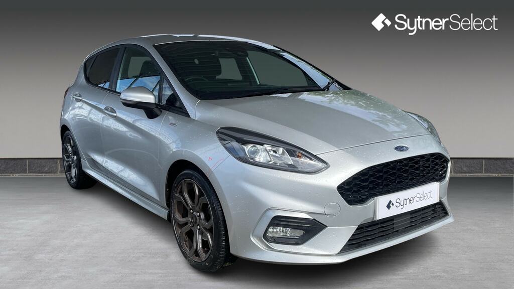 Ford Fiesta 1.0 Ecoboost 100 St-line Edition Silver