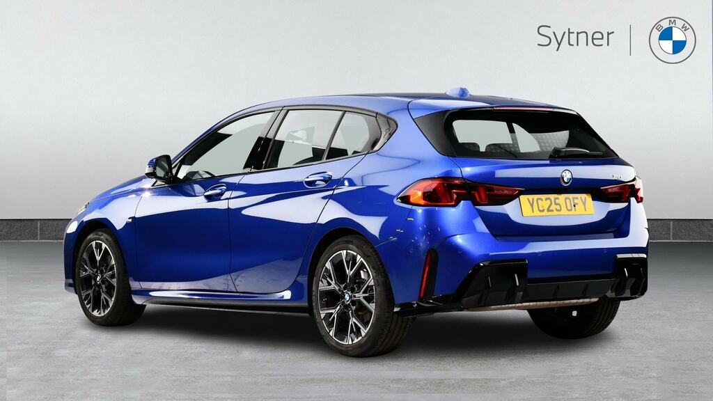 BMW 1 Series 120 M Sport Step YC25OFY Blue #2