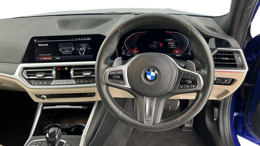 BMW 3 Series 320D M Sport Step Tech Pack N111MLT Blue #5