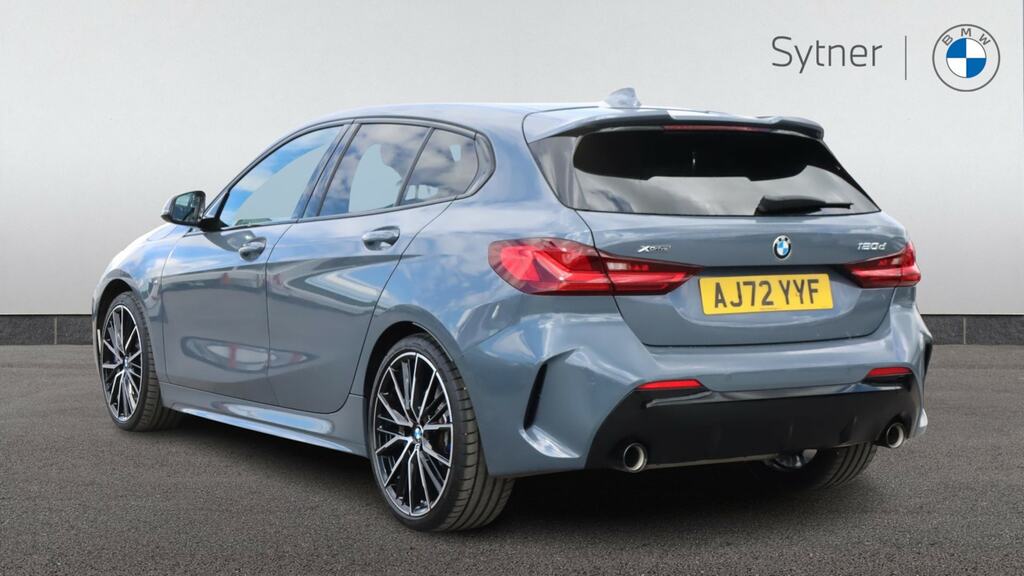 BMW 1 Series 120D Xdrive M Sport Step Lcppro Pk AJ72YYF Blue #2