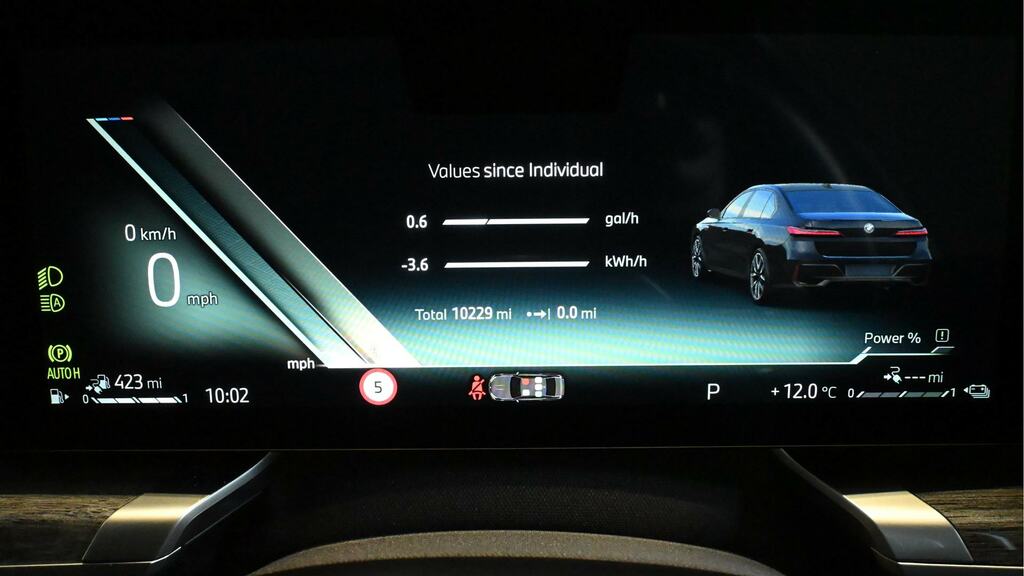 BMW 7 Series 730Ld Se Blue #9