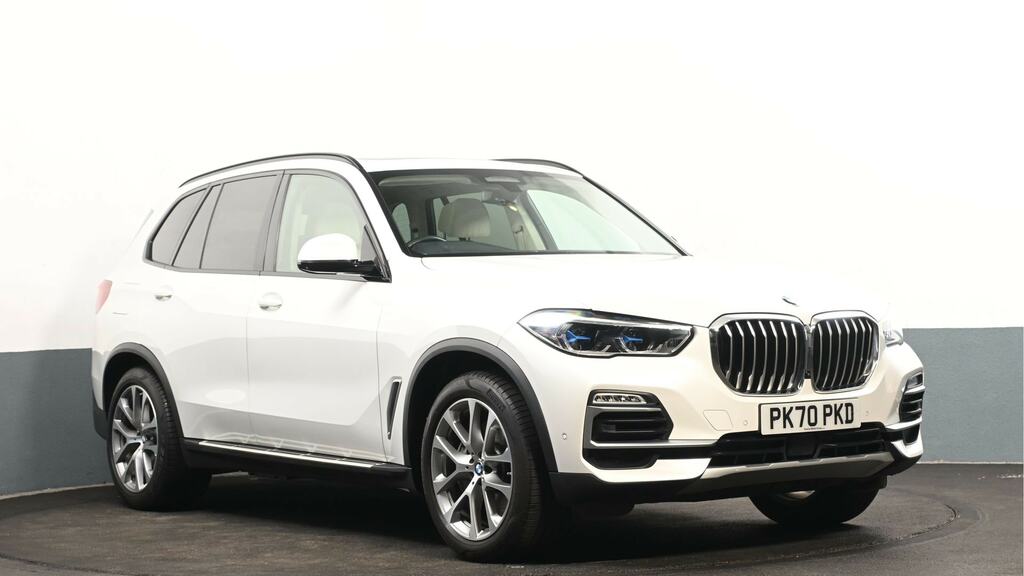 BMW X5 Xdrive45e Xline White