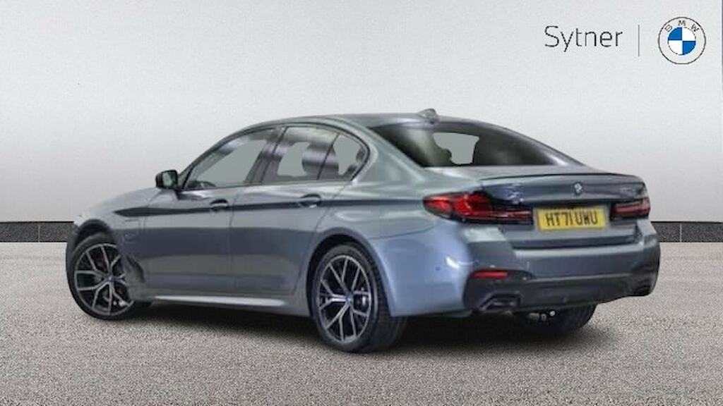 BMW 5 Series 530E Xdrive M Sport HT71UWU Blue #2