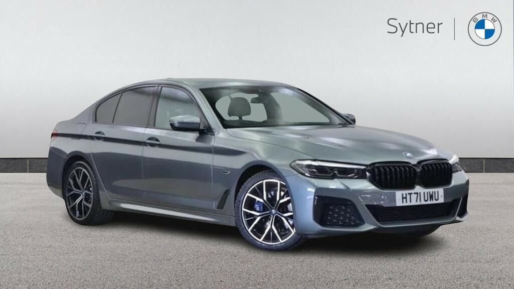 BMW 5 Series 530E Xdrive M Sport Blue