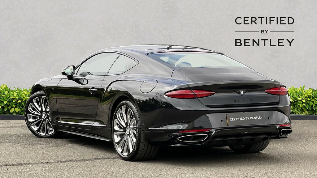 Bentley Continental Gt 4.0 V8 Hybrid Mulliner Blackline Spec Black #3