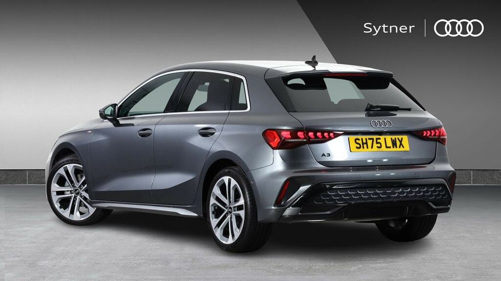 Audi A3 1.5 Tfsi 116 S Line Tech Pack SH75LWX Grey #3
