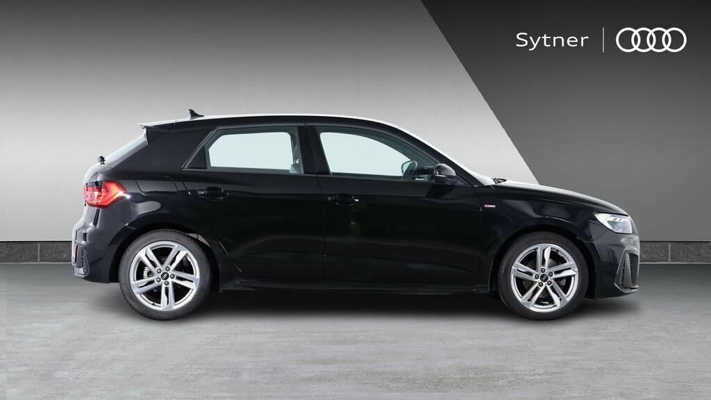 Audi A1 30 Tfsi 110 S Line S Tronic YO72UYK Black #4