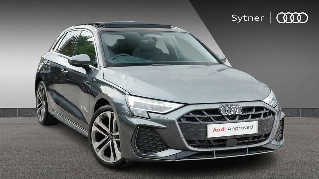 Audi A3 1.5 Tfsi 150 S Line Tech Pack YG75WXF Grey