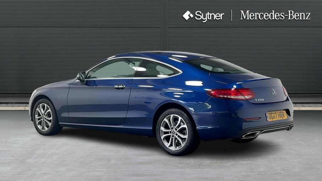 Mercedes-Benz C Class C200 4Matic Sport Premium DG17HRR Blue #2