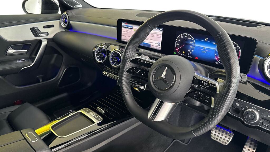 Mercedes-Benz CLA Class Cla 220D Amg Line Premium Plus Tip KM25PPF Black #3