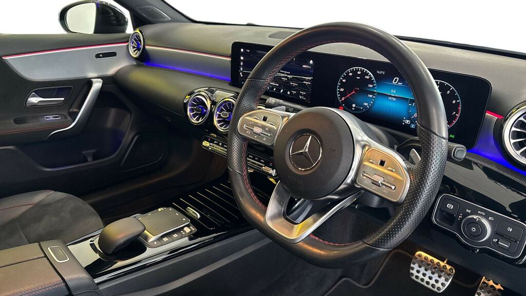 Mercedes-Benz A Class A180 Amg Line Premium Plus Night Edition WM23EUX Blue #3