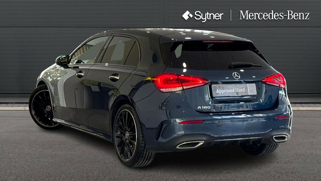 Mercedes-Benz A Class A180 Amg Line Premium Plus Night Edition WM23EUX Blue #2