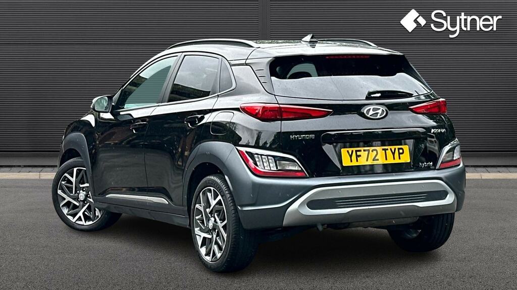 Hyundai Kona 1.6 Gdi Hybrid Premium Dct YF72TYP Black #2
