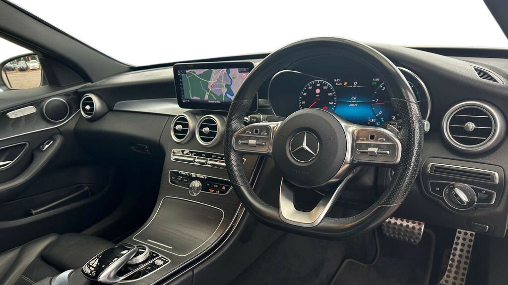 Mercedes-Benz C Class C220d Amg Line Premium 9G-tronic NK70XBE White #3