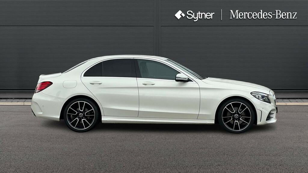 Mercedes-Benz C Class C220d Amg Line Premium 9G-tronic NK70XBE White #4