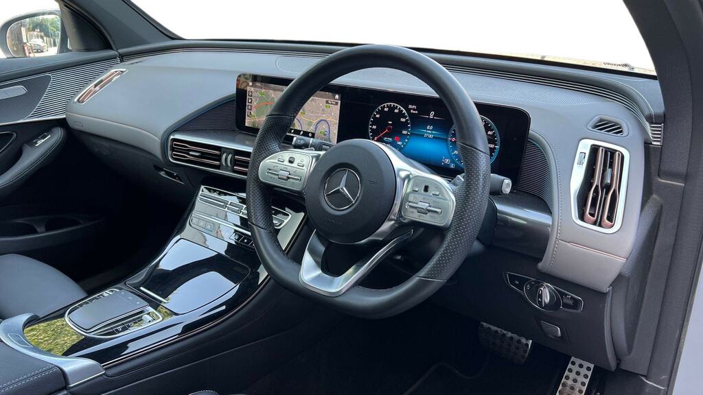 Mercedes-Benz EQC Eqc 400 300Kw Amg Line Premium 80Kwh KM73XNX Silver #3