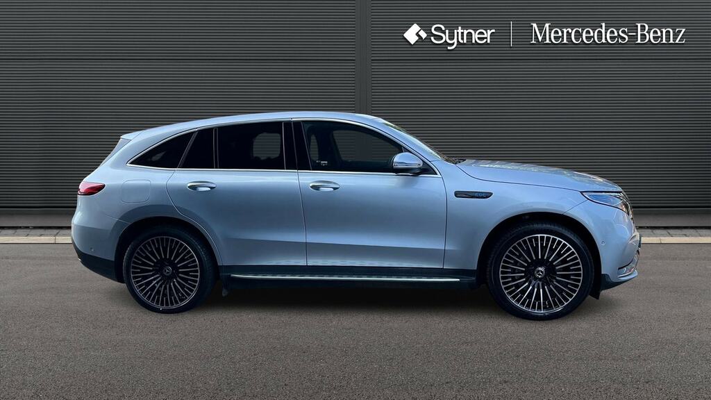 Mercedes-Benz EQC Eqc 400 300Kw Amg Line Premium 80Kwh KM73XNX Silver #4