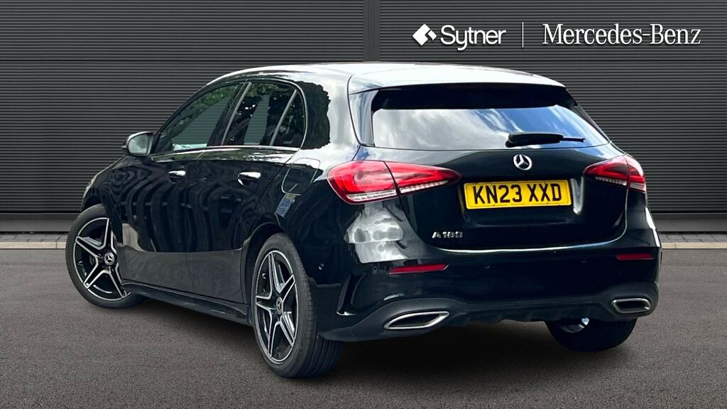 Mercedes-Benz A Class A180 Amg Line Premium KN23XXD Black #2