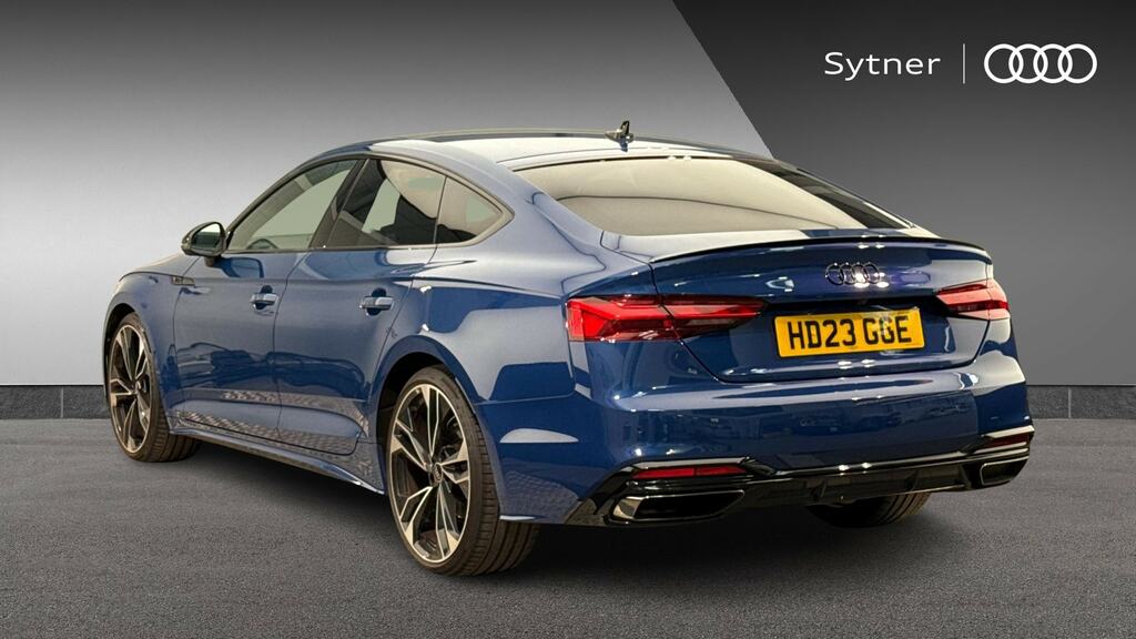 Audi A5 40 Tdi 204 Quattro Black Edition S Tronic HD23GGE Blue #3