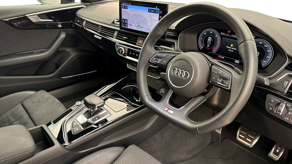 Audi A5 40 Tdi 204 Quattro Black Edition S Tronic HD23GGE Blue #6