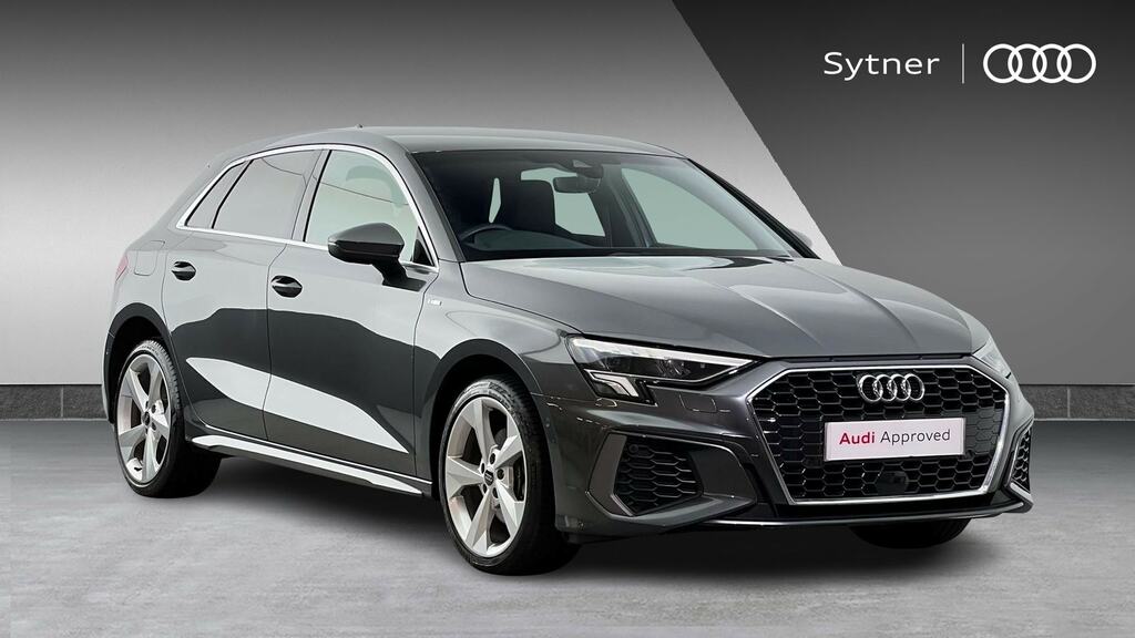 Audi A3 40 Tfsi E S Line S Tronic Tech Pack FL74JDU Grey