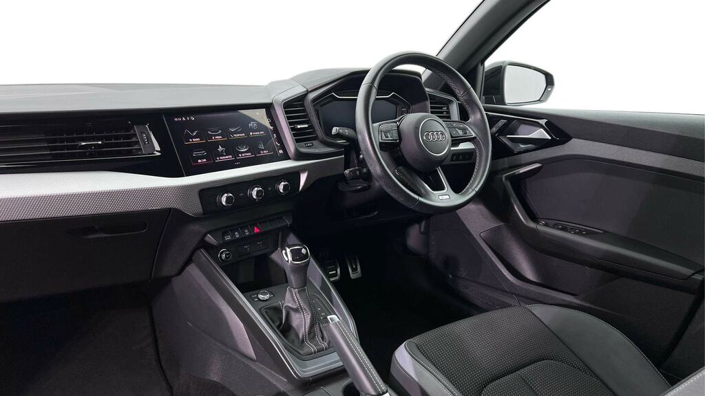Audi A1 30 Tfsi 110 S Line S Tronic FH23UJT Black #2