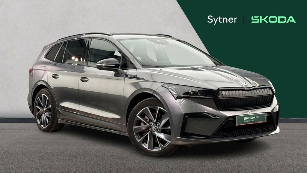 Skoda ENYAQ 210Kw 85X Sportline Plus 82Kwh 4X4 Grey
