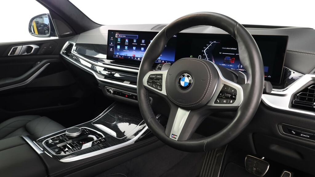 BMW X7 Xdrive40i Mht M Sport Step Black #6