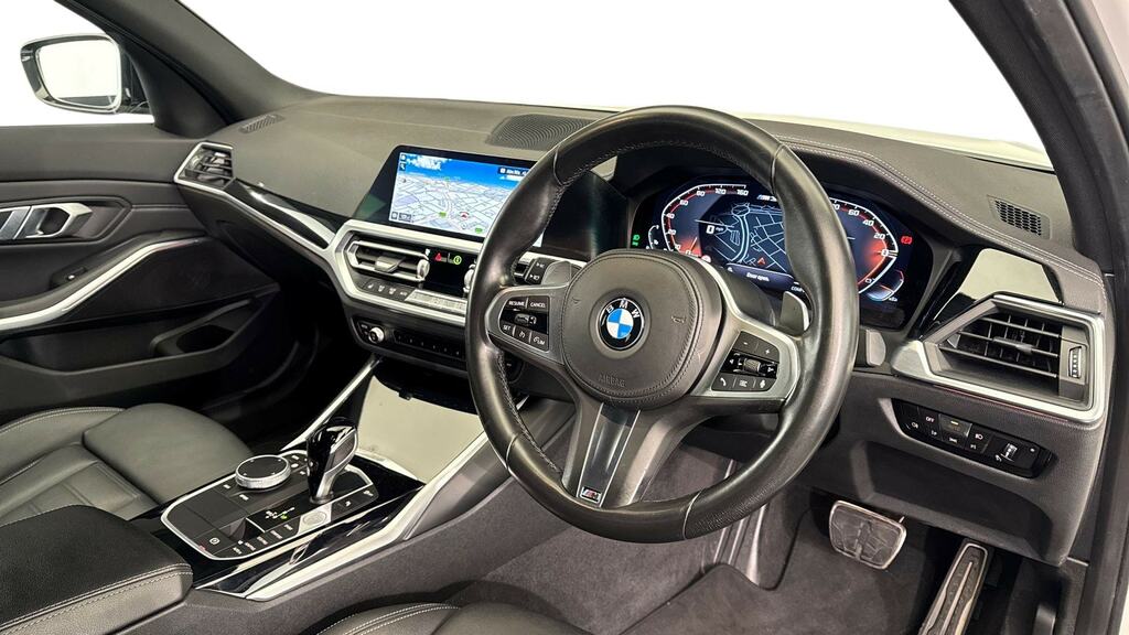 BMW 3 Series M340d Xdrive Mht Step BG71JEU White #6