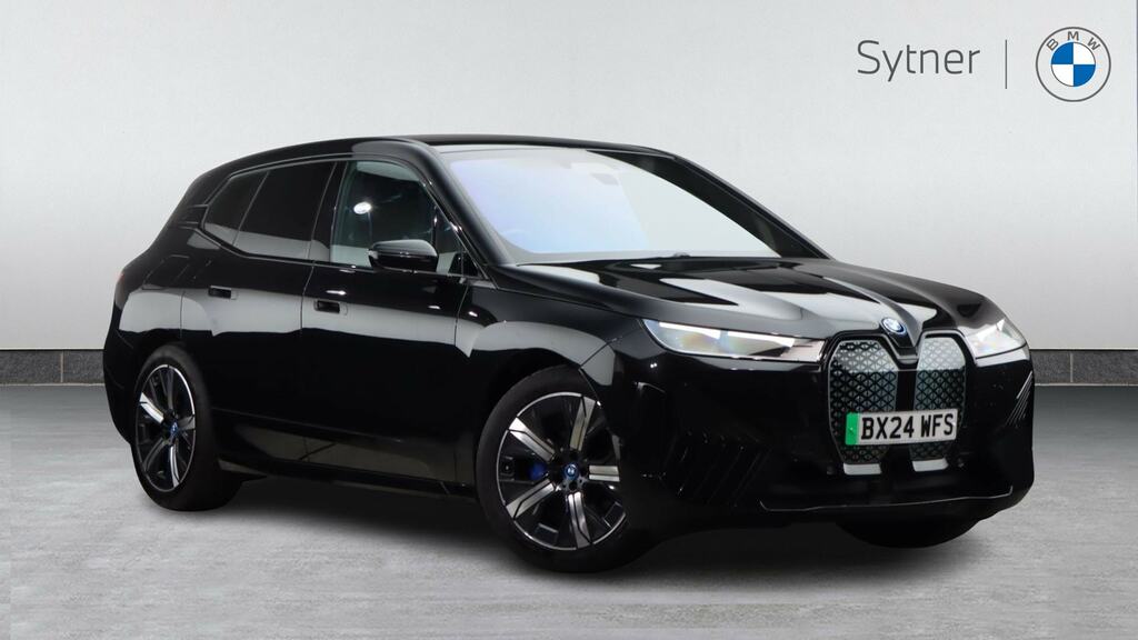 BMW iX 240Kw Xdrive40 M Sport 76.6Kwh Black