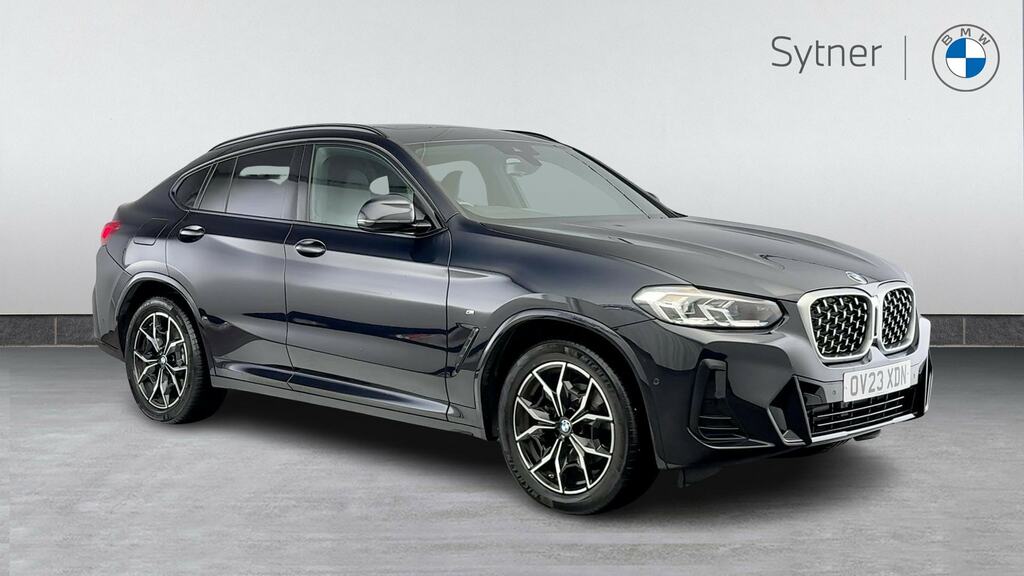 BMW X4 Xdrive20d Mht M Sport Step Pro Pack Black