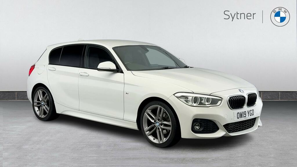 BMW 1 Series 118D M Sport Step White
