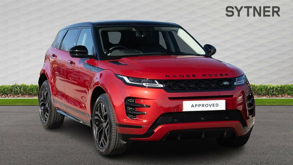 Land Rover Range Rover Evoque 1.5 P300e R-dynamic Hse Red
