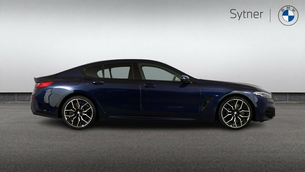 BMW 8 Series Gran Coupe 840I M Sport Blue #3