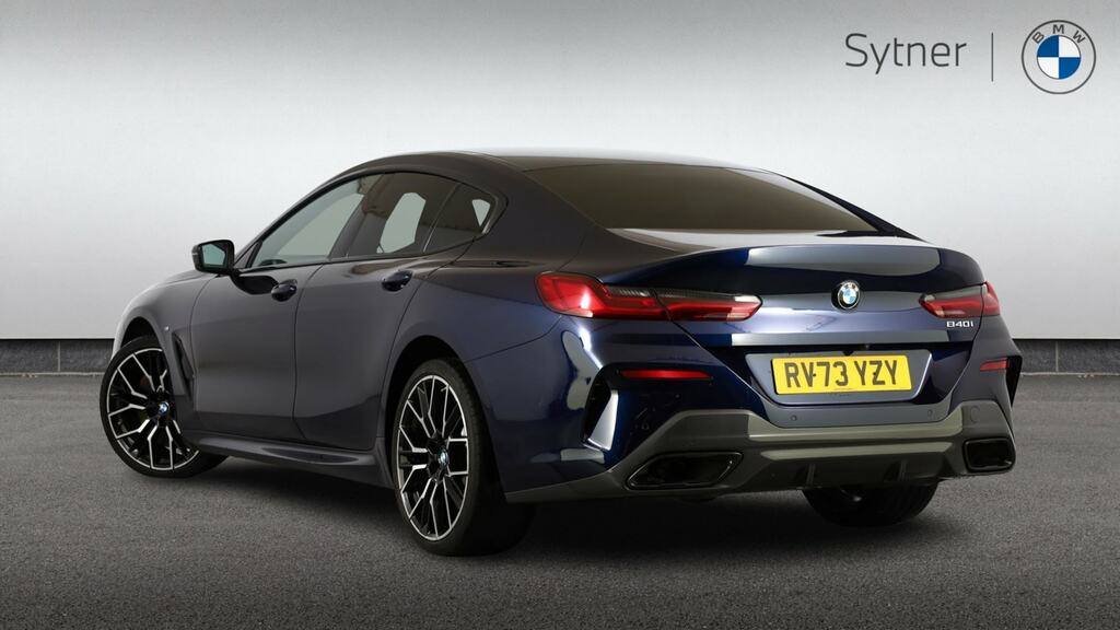 BMW 8 Series Gran Coupe 840I M Sport Blue #2