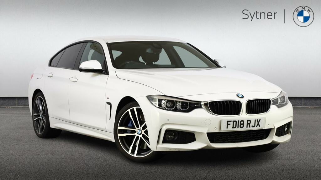 BMW 4 Series Gran Coupe 440I M Sport Professional Media White