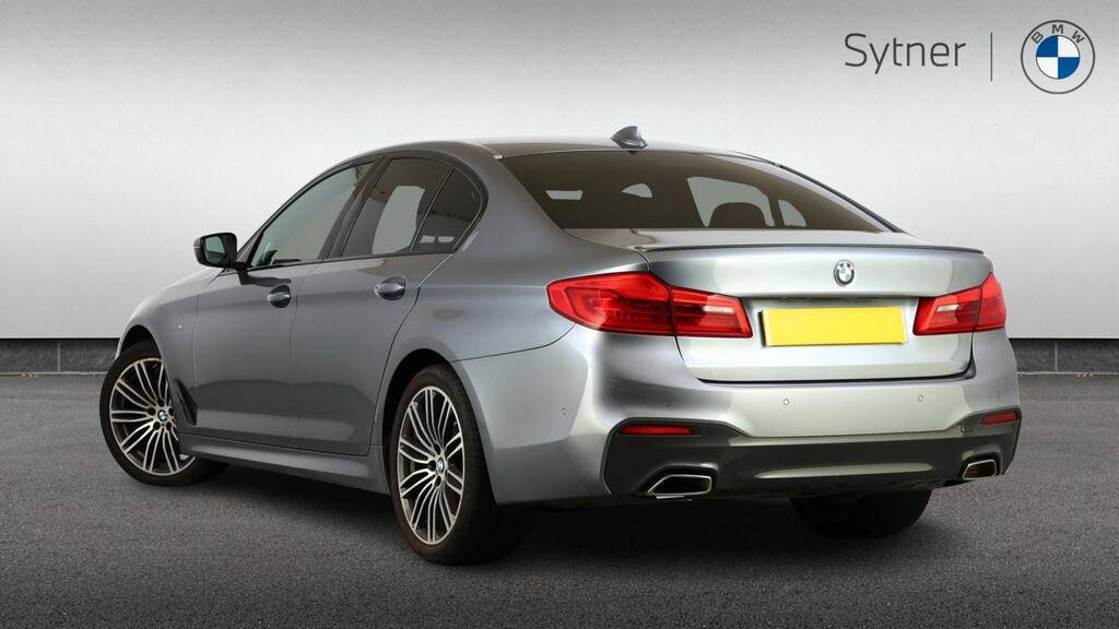 BMW 5 Series 520D Mht M Sport Blue #2
