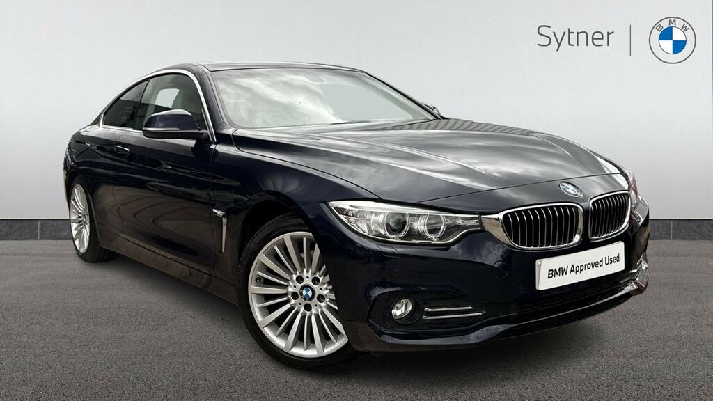 BMW 4 Series Gran Coupe 420D 190 Luxury Professional Media Blue