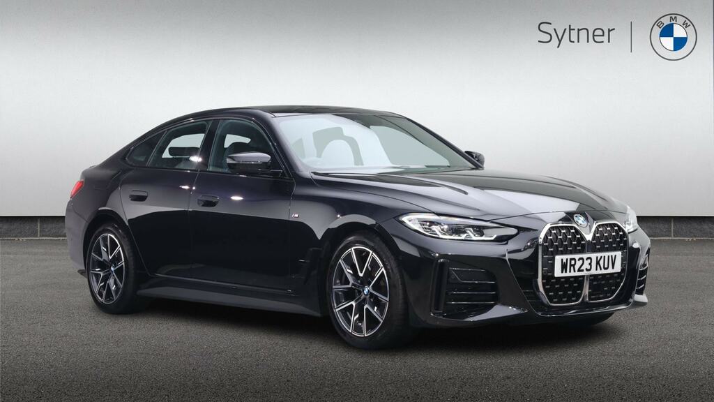 BMW 4 Series Gran Coupe 420I M Sport Step WR23KUV Black