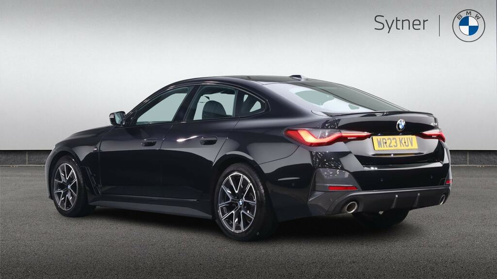 BMW 4 Series Gran Coupe 420I M Sport Step WR23KUV Black #2