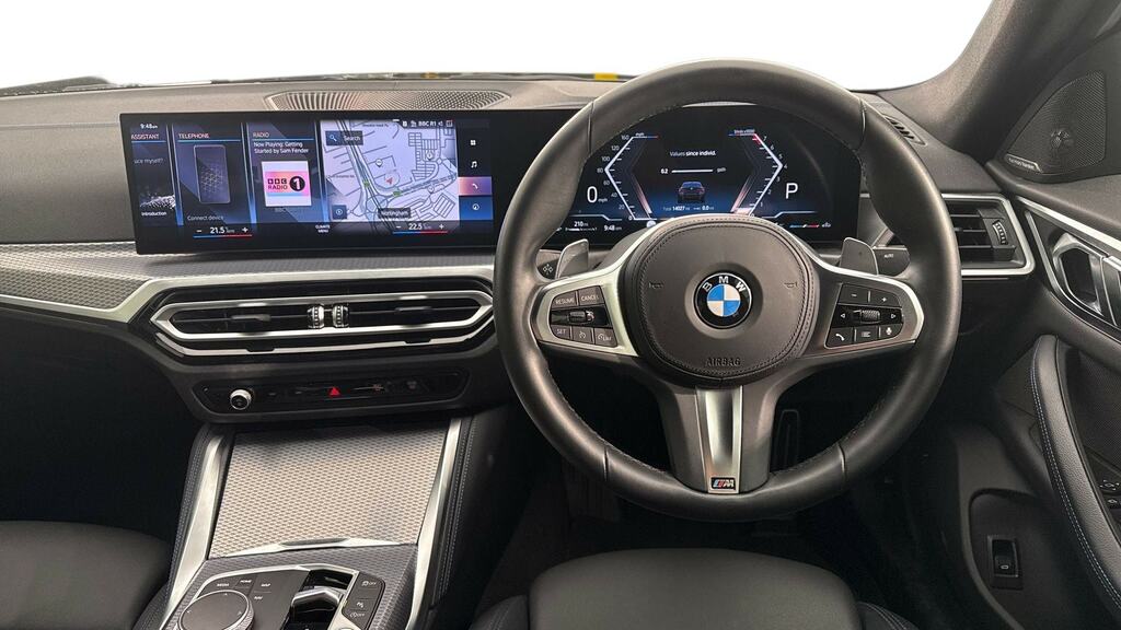 BMW 4 Series Gran Coupe 420I M Sport Step WR23KUV Black #5