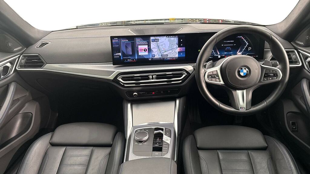BMW 4 Series Gran Coupe 420I M Sport Step WR23KUV Black #4