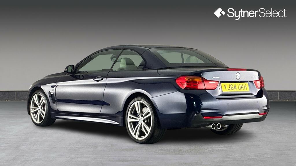 BMW 4 Series 435D Xdrive M Sport Professional Media Blue #3