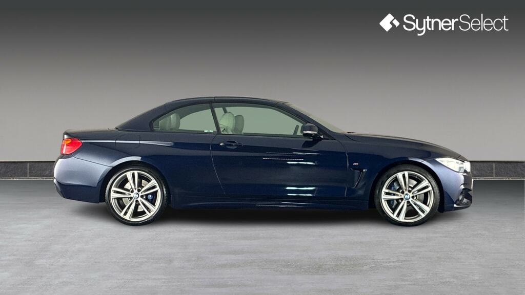 BMW 4 Series 435D Xdrive M Sport Professional Media Blue #5