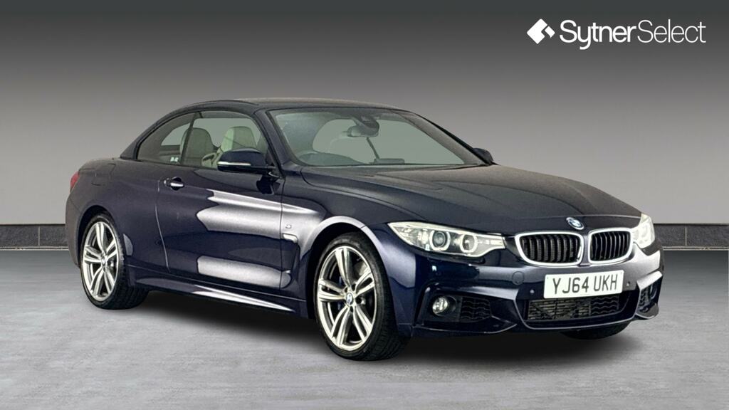 BMW 4 Series 435D Xdrive M Sport Professional Media Blue