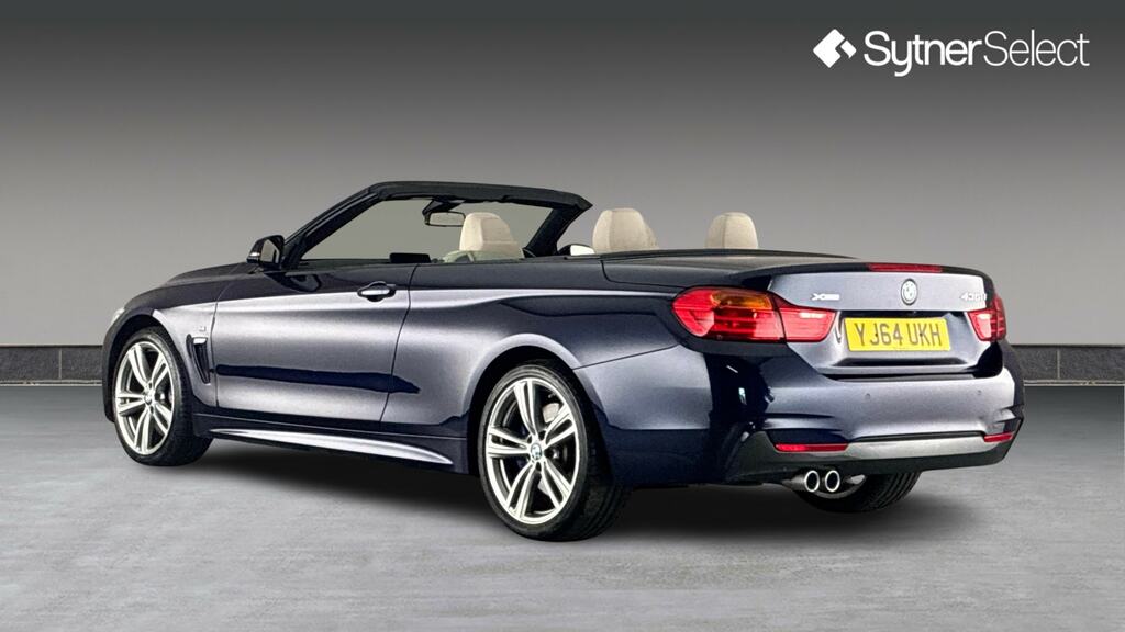 BMW 4 Series 435D Xdrive M Sport Professional Media Blue #4