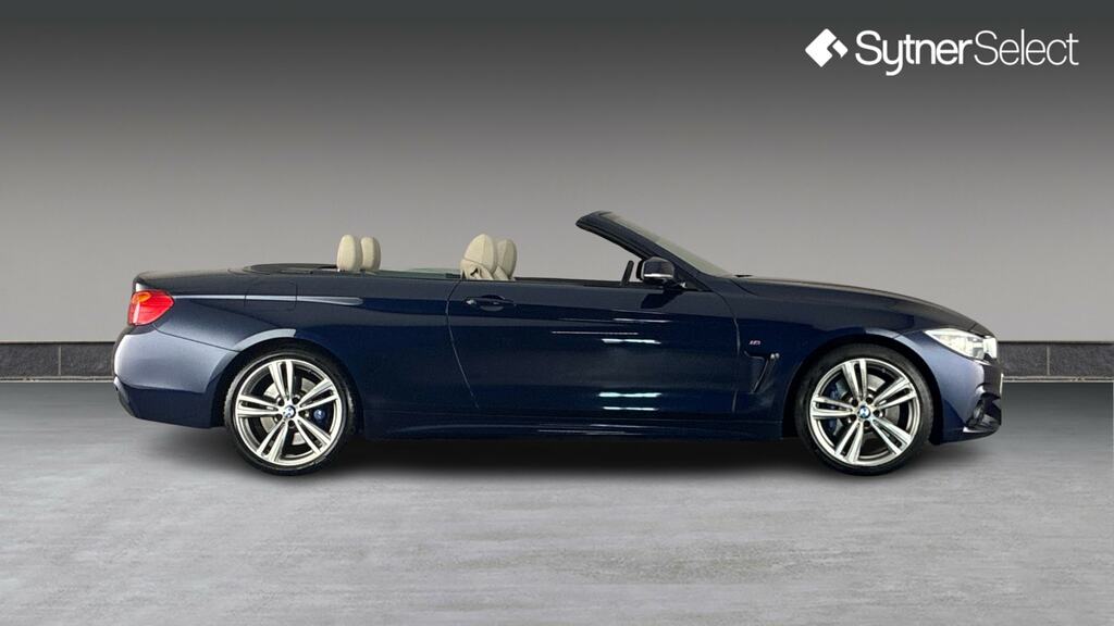 BMW 4 Series 435D Xdrive M Sport Professional Media Blue #6