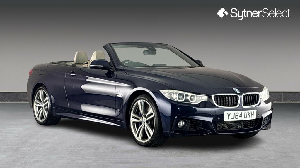 BMW 4 Series 435D Xdrive M Sport Professional Media Blue #2